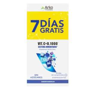 Arkovital Vitamina C & D3 + Zinc 40 Comp : El Impulso Definitivo para tu Inmunidad