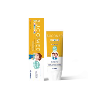 Bucomed Infantil Gel Dental con Flúor 1000 ppm y Calcio desde 6 meses – 75 ml · Normon