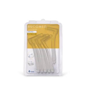 Bucomed Cepillo Interdental Angular Nano 0,6 mm para Espacios Estrechos – 6 uds · Normon