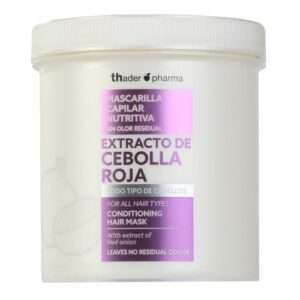 Thader TH Pharma Mascarilla Capilar Nutritiva con Extracto de Cebolla Roja Anticaída y Crecimiento – 50 ml