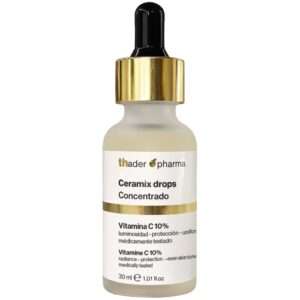 Thader TH Pharma Ceramix Drops Concentrado Vitamina C 10% Antioxidante e Iluminador Facial – 30 ml