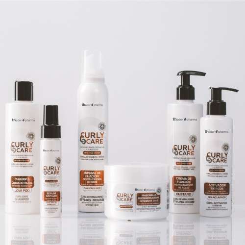 Thader TH Pharma Mascarilla Capilar Curly Care para Rizos Definidos y Cabellos Ondulados – 300 ml - Imagen 2