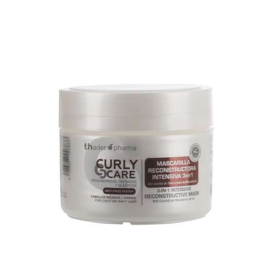 Thader TH Pharma Mascarilla Capilar Curly Care para Rizos Definidos y Cabellos Ondulados – 300 ml