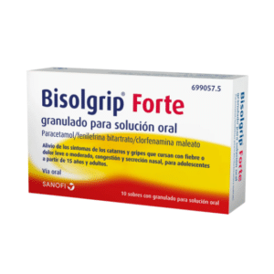 Bisolgrip Forte 10 sobres granulado
