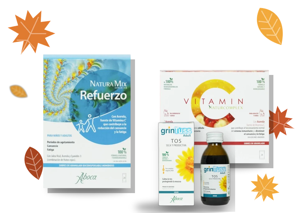 banner-defensas-otono Vitaminas y jarabes para reforzar las defensas en otoño