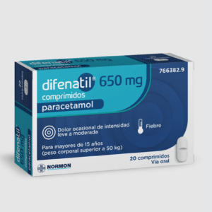 Difenatil 650mg 20 comprimidos