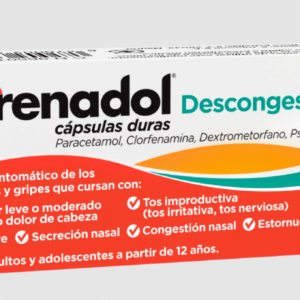 Frenadol Descongestivo 16 Cápsulas