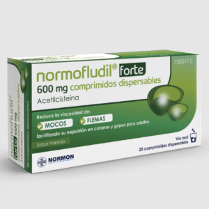 Normofludil Forte 600mg 20 comprimidos bucodispersables